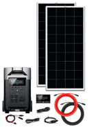 EcoFlow Delta Pro Rigid Solar Panel Generator Kit - with Free Remote and 2x 200W Rich Solar Panels