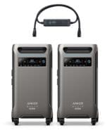 2x Anker SOLIX F3800 Plus 12 kW Double Power Hub Kit