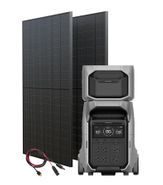 EcoFlow Delta Pro 3 Solar Generator Kit - With Smart Extra Battery and 2x Rigid 400 Watt Solar Panels