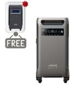 Anker SOLIX F3800 Portable Power Station - 3840 Watt Hours - Includes FREE Protective Cover