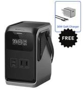 EcoFlow Trail 200 DC Portable Power Station - 192Wh Plus Free RAPID 30W GaN Charger