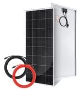 Rich Solar 400 Watt 12V Monocrystalline Solar Panel Add on Kit - Designed for Ecoflow, Bluetti, and Anker