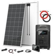 EcoFlow Delta Pro Rigid Solar Panel Generator Kit - with Free Remote and 2x 200W Rich Solar Panels