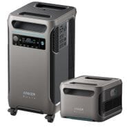 Anker SOLIX F3800 Portable Power Station with Expansion Battery - 7680 Watt Hours