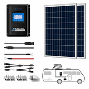 ACO Power 200W 12V Solar RV Kit - 30A MPPT Charge Controller