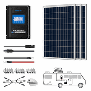 ACO Power 300W 12V Solar RV Kit - 30A MPPT Charge Controller
