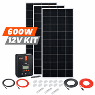Rich Solar 600 Watt Solar Kit with 40A MPPT Charge Controller