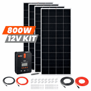Rich Solar 800 Watt Solar Kit with 60A MPPT Charge Controller