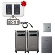 2x Anker SOLIX F3800 Automatic Home Power Panel Kit - Includes 2x FREE Protective Covers