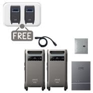 2x Anker SOLIX F3800 Plus Automatic Home Power Panel Kit - With 2x FREE Protective Covers