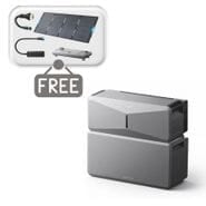 Anker SOLIX E10 Smart Home Backup System - With Free 400W Panel, Power Strip, Metal Pad and AC Generator Cable