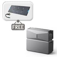 Anker SOLIX E10 Smart Home Backup System - With Free 400W Panel and AC Generator Cable