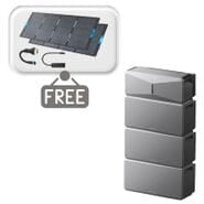 Anker SOLIX E10 Smart Home Backup System with 3 Batteries - 18Kwh - With 2x Free 400W Panels, Power Strip and AC Generator Cable