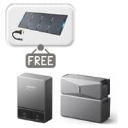 Anker E10 Home Backup System & Smart Inlet Box Kit - With Free 400W Panel and AC Generator Cable