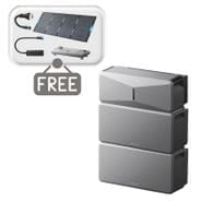 Anker SOLIX E10 Smart Home Backup System with 2x Expansion Batteries - 12288Wh - With Free 400W Panel, Power Strip, Metal Pad and AC Generator Cable