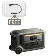 Anker SOLIX F3000 Portable Power Station - 3072 Watt Hours - Includes Free Gas Generator Adapter