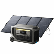 Anker SOLIX F3000 (3072Wh) Solar Generator Kit with PS400 Bifacial Portable Solar Panel