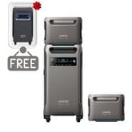 Anker SOLIX F3800 Portable Power Station with 2x Expansion Batteries - 11.52 KWh - Includes FREE Protective Cover