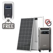 Anker SOLIX F3800 Solar Generator - 3840Wh - With 2x 200W Rich Solar Panels  - Includes FREE Protective Cover