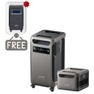Anker SOLIX F3800 Portable Power Station with Expansion Battery - 7680 Watt Hours - Includes FREE Protective Cover