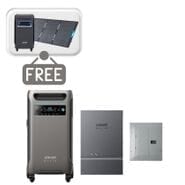 Anker SOLIX F3800 Automatic Home Power Panel Kit - Includes FREE Protective Cover & FREE 400W Solar Panel