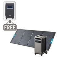 Anker SOLIX F3800 Plus Solar Generator Kit - 3840 Watt Hours - With 400W Anker Solar Panel - Includes FREE Protective Cover