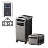 Anker SOLIX F3800 Plus Portable Power Station with Expansion Battery - 7680 Watt Hours - Includes FREE Protective Cover