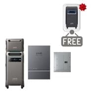 Anker SOLIX F3800 with Expansion Battery Automatic Home Power Panel Kit - Includes FREE Protective Cover