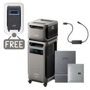 Anker SOLIX F3800 Plus Automatic Home Power Panel Kit with Expansion Battery & Gas Generator Adapter - Includes a FREE Protective Cover