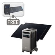 Anker SOLIX F3800 Plus Solar Generator Kit - 3840 Watt Hours - With 2x 410W Rigid Solar Panels - Includes FREE Protective Cover & FREE 200W Solar Panel