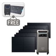Anker SOLIX F3800 Plus Solar Generator Kit - 3840 Watt Hours - With 8x 410W Rigid Solar Panels - Includes FREE Protective Cover & FREE 400W Solar Panel