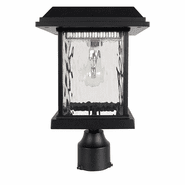 Gama Sonic Aspen Solar Post Light with 3 Inch Fitter