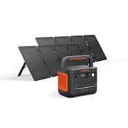 Jackery Explorer 1500 V2 Solar Generator - Includes 2x SolarSaga 100W Air Solar Panels