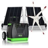 Natures Generator Elite Solar and Wind Generator - Gold Kit