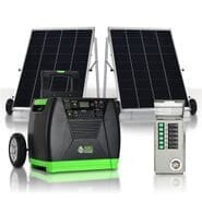 Natures Generator Elite Solar Generator - Power Transfer Gold Kit