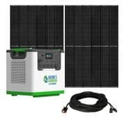 Natures Generator Lithium 3600 Portable Powerstation with 2x 410W Solar Panels
