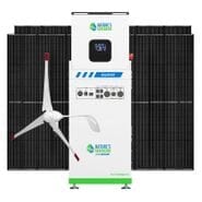 Natures Generator 10KW Solar and Wind Whole Home Generator Kit