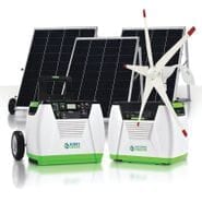Natures Generator Portable 1800 Watt Solar and Wind Platinum Generator Kit