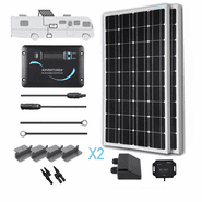 Renogy 200 Watt 12 Volt Monocrystalline Solar RV Kit