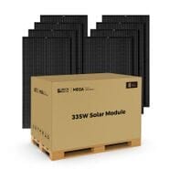 Rich Solar MEGA 335 PRO Rigid Solar Panels - Premium Grid-tie or Off-grid Solar Panels - 25-Year Output Warranty