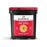 ReadyWise 60 Serving Entree Bucket - Long-Term Food Supply for Emergencies