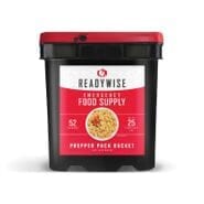 ReadyWise Prepper Pack Bucket - 52 Servings - Long-Term Food Supply for Emergencies