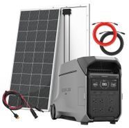 EcoFlow Delta Pro 3 Solar Generator Kit - With 2x 200W Rich Solar Panels