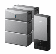 2x Anker SOLIX E10 Home Backup Systems with 2x Extra Expansion Batteries and Power Dock Kit - 24kWh