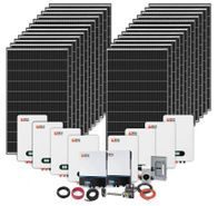 Rich Solar 38.4kWh Off-Grid Cabin Lithium 120V - 240V Solar Generator Kit - With 8000 Watts of Solar