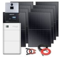 6kW 10.2kWh ETHOS Off-Grid Power System with 8x 410W Rigid Solar Panels