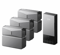 3x Anker SOLIX E10 Home Backup Systems and Power Dock Kit - 18kWh