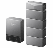 Anker E10 Home Backup System with 4x Expansion Batteries - 24kWh and Smart Inlet Box Kit