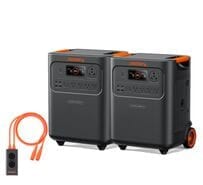 Jackery Dual HomePower 3600 Plus Powerstation Kit with Combiner Connector