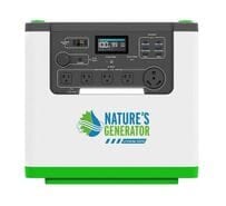Natures Generator Lithium 3600 Portable Power Station